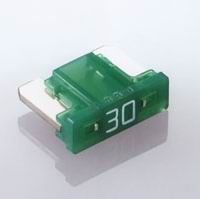 Verde do ISO 8820 58 volts um perfil baixo Mini Fuse de 30 ampères